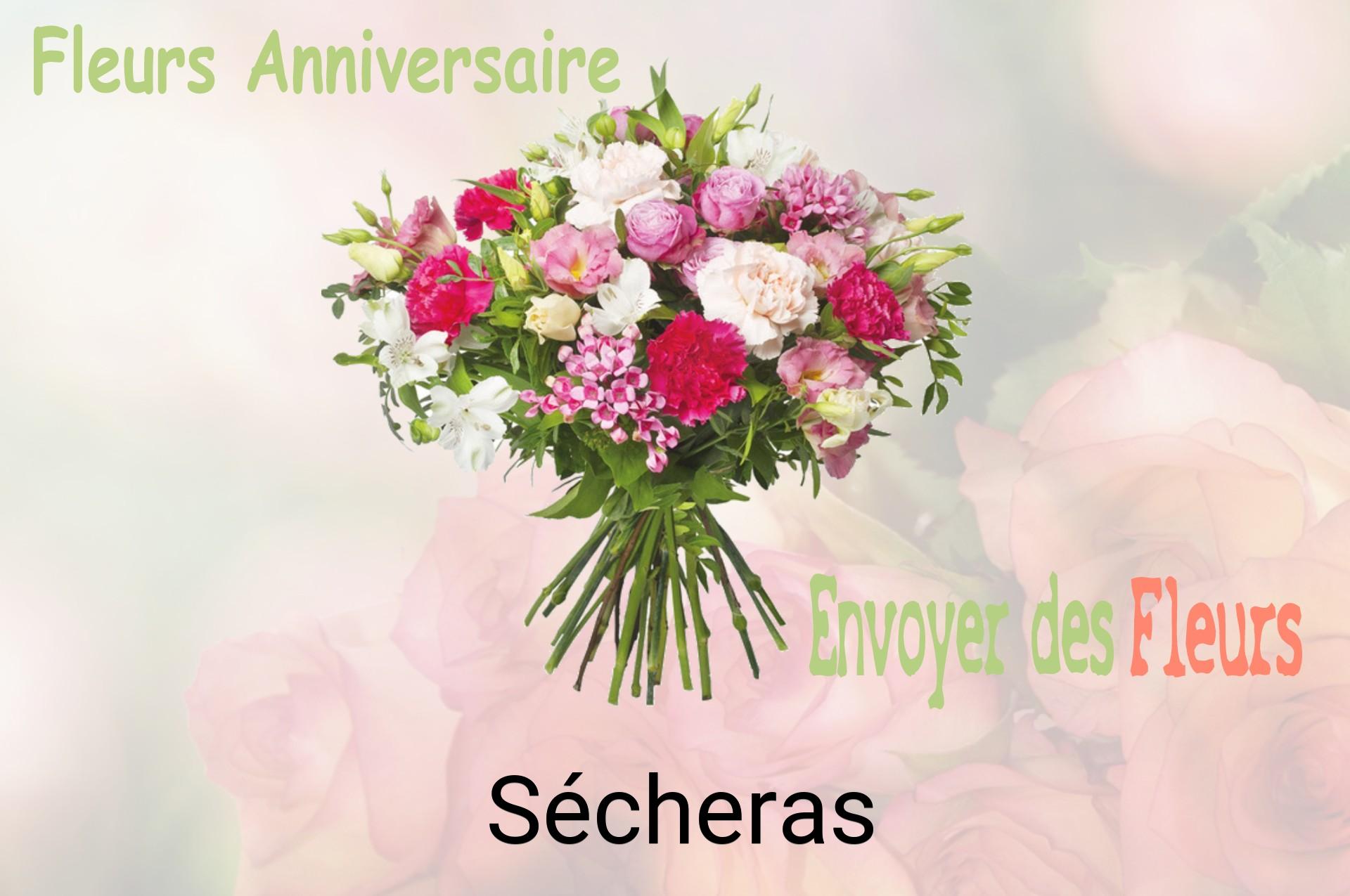Bouquet de fleurs d’anniversaire livré à Sécheras