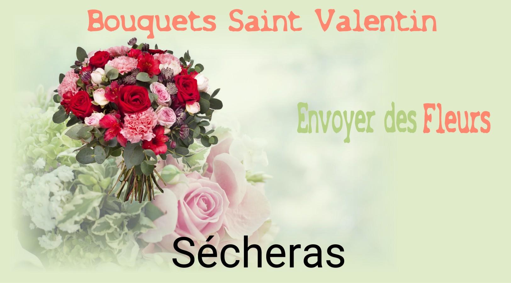 Roses de Saint-Valentin livrées à Sécheras